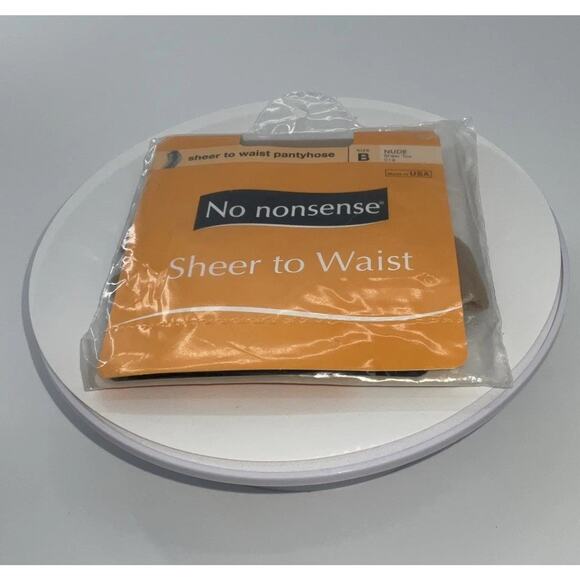 No Nonsense Sheer to Waist Pantyhose Nude Size B M41 Brand New - Picture 1 of 3